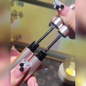 bnv Waterproof Sweatproof Long-lasting Mascara No Smudging Thickening Curling Intense Black Eyelash Mascara by Xiaoyu Hibiscus