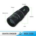 Teropong Monokular Focus Zoom Lens Telescope 16x52 / Teropong Jarak Jauh / Teropong Night Vision / Teropong Siang dan Malam - Black / Teropong Monokular Focus / Zoom Lens Adjustable Telescope / Teropong Monocular 16X52. 