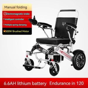 German Electric Wheelchair Intelligent Folding Lightweight Elderly Disabled Four-wheeled Scooter