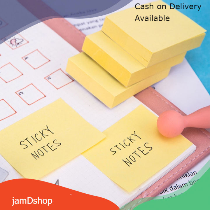 Joy Sticky Note, 100 Sheet Each, Sticky Notes, Adhesive