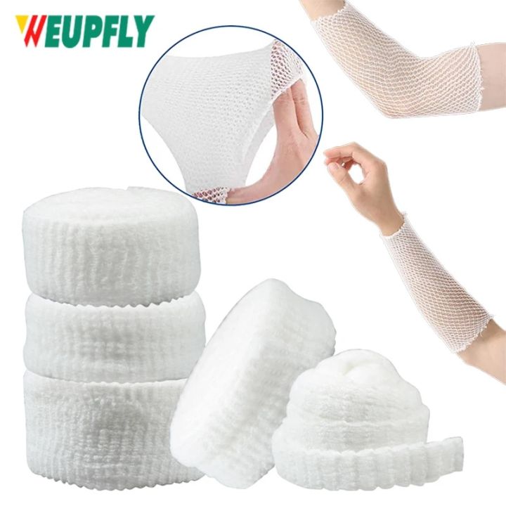 1 Roll Elastic Net Wound Dressing Net Tubular Bandage Mesh Tubing