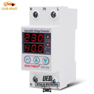 SVP-916 Voltage Surge Protector Relay with Adjustable Settings for Electrical Safety and Circuit Protection