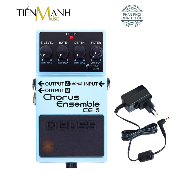 Chính Hãng] Phơ Guitar Boss CE-5 Chorus Ensemble - Bàn Đạp Fuzz