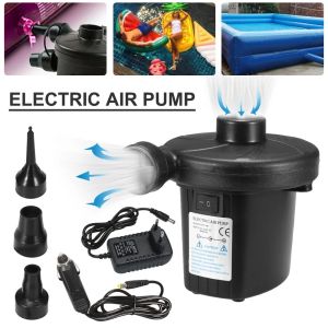 Mini Inflatable Pump Electric Car Compressor Inflation Portable Air Rapid Filling Mattress Pvc Boat Pump Air Blower Injector