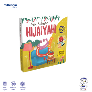 Buku Anak Ayo Belar Hijaiyah AR Boardbook - Millennia