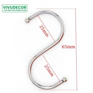 Móc treo chữ S VIVUDECOR MS01