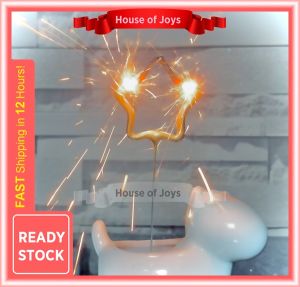 Sparkle Birthday NUMBER 0 to 9 Candle Party Celebration Lilin Kek Hari jadi nombor