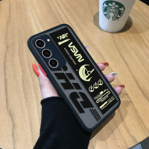 Hontinga Casing Case For Samsung Galaxy S24 S23 Ultra S24+ S23+ 5G Plus S21 S23 FE 5G Case DHL Express NASA AIR Pikachu Label Transparent Phone Case Full Cover Lens Camera Protector Casing Hard Case For Boys For Girls