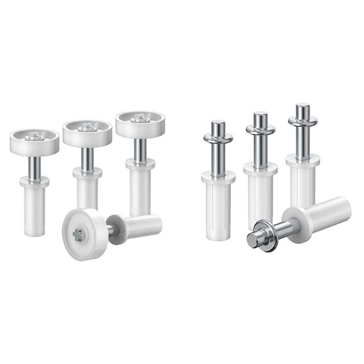 4pcs Bifold Sliding Door Hardware Hinge Metal Top Pivot Bifold Door Top