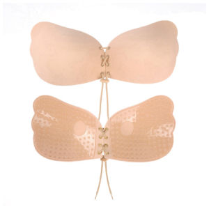 Butterfly Nu Bra Strapless Silicone FreeBra/Silikon Bra Adjustable Push Up Stick On Bra