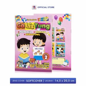 Buku Anak / Belajar Membaca / Belajar Menulis / Belajar Berhitung - Calistung 2 / Pustaka Agung Harapan - PAH