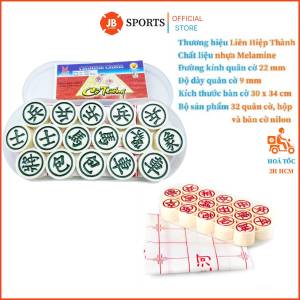 Cờ Tướng Ngà Nhựa Melamine Loại TRUNG Đường Kính Quân Cờ 28 mm