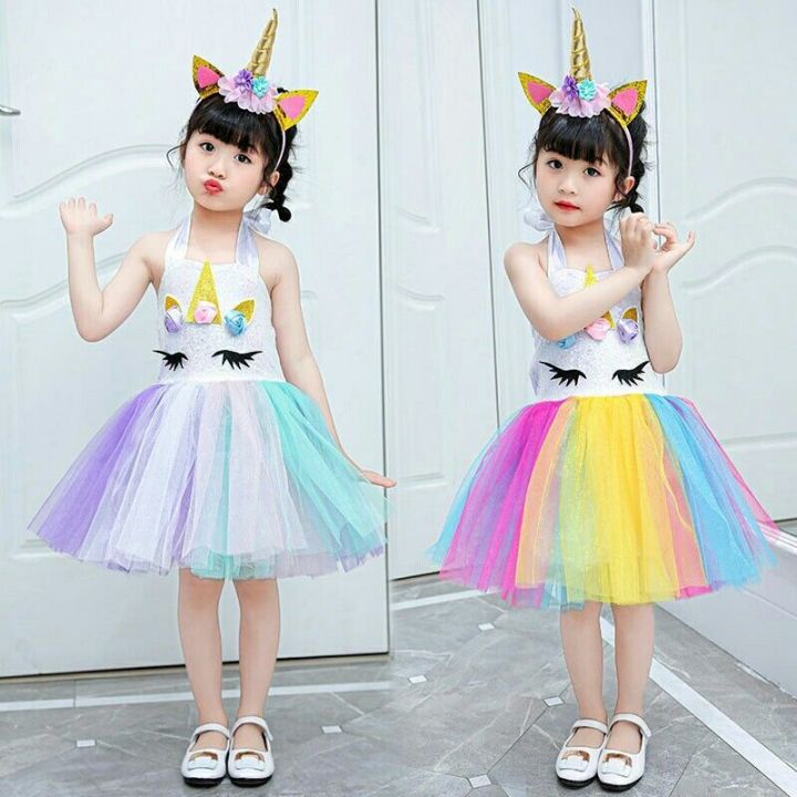 Lazada unicorn dress hotsell