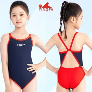 YINGFA High-Performance Racing Swimsuit for Girls Athletic One-Piece for Competition & Intensive Training