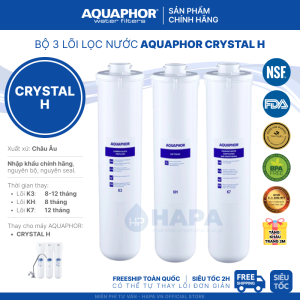 Lõi Lọc Nước AQUAPHOR KH Thay Cho Máy Lọc Nước AQUAPHOR CRYSTAL H ECO H - Hàng Chính Hãng
