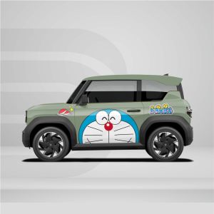 Tem dán xe VF3 - Decal Sticker dán xe - Ds Decal-2 bên