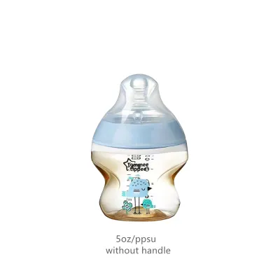Tommee Tippee Closer To Nature bình cho ăn cổ rộng PPSU bình cho bé với 3M + Med chảy núm vú 5oz/9oz