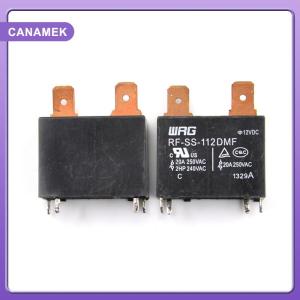 【CANAMEK】 2pcs/set New RF-SS-112DMF 12VDC WRG Relay