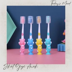 TPN Sikat Gigi Anak ISI 1 atau 4 PCS / Sikat Gigi Balita / Sikat Gigi Anak Lucu / Sikat Gigi Halus & Lembut Karakter Beruang Kelinci