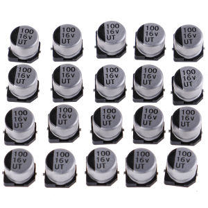 [ezrae Libun] 20 pcs SMD electrolytic capacitors with specifications of 6*5 mm 16V 100uF