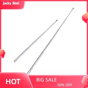 Jacky 17 25cm 5 phần kim loại toàn kênh AM FM ăng ten vô tuyến Ăng ten kính thiên văn Ăng Ten Xoay trên không M2.5