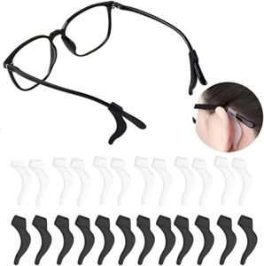 Adjustable Eyewear Rope Glasses Spectacle Cord Strap Adjustable Glasses Holder Anti-slip Silicone Ear Hook Sleeve Silicone Rope Strap Neck Cord Eyewear Lanyard Sunglasses Rope