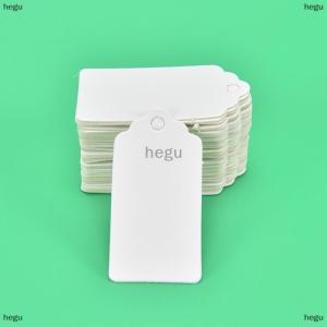 [COD] hegu ป้ายของขวัญไม่รวมเชือกป่าน100ชิ้นป้ายกระดาษสำหรับงานเลี้ยงแต่งงาน