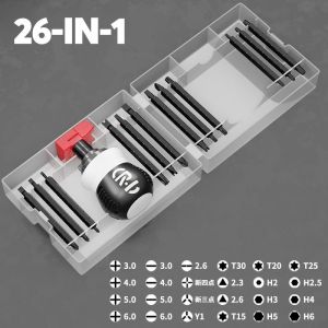 Repair Rotating Telescoping Screwdriver Strong Magnetism Multiple Quick Change Bit Freely Adjustable