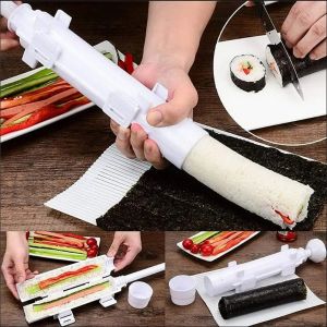 DIY Sushi Maker Roller Rice Mold Sushi Making Machine Vegetable Meat Rolling Device Onigiri Mold Sushi Tools