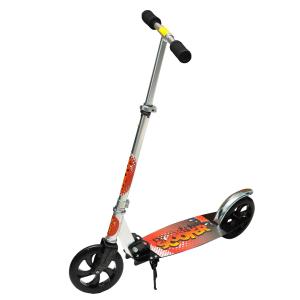 (ประกัน 1ปี) Scooter สกู๊ตเตอร์ 2 ล้อ ผู้ใหญ่ พับเก็บได้ Big Wheel 20 cm. PU Wheels ABEC-9 Bearings 100KG Max (0321S-Black)