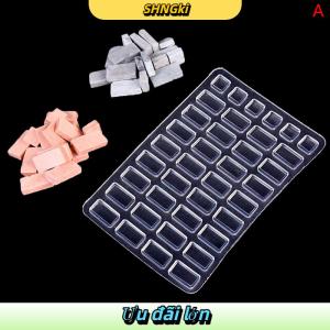 SHNGki 1 cái cát bảng xây dựng làm Mini gạch Silicone khuôn xi măng mô hình gạch nhỏ nhà handmade Set DIY trang trí nhà