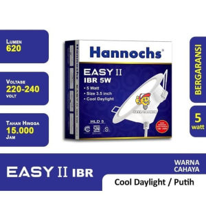 Lampu Led Plafon Hannochs Downlight Easy II 5 Watt IBR Cahaya Putih