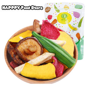 BUY 1 TAKE 1 Mixed dried fruit and vegetable snacks Dried fruit snacks Crispy fruit and vegetable chips Small package snacks
