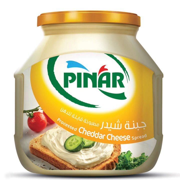 Pinar Processed Cheddar Cheese Spread 500g Lazada PH