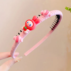 Junyeh Childrens Cartoon Toothed Hair Hoop Girls Cute Headdress Anti-slip Hairband Headband Hair Accessories For Kids
