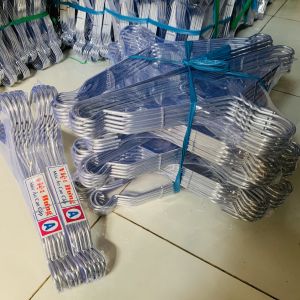 Combo 100 Móc quần áo Loại A Móc nhôm treo quần áo dài 395cm - VIỆT HƯNG