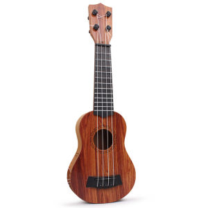 [Free Gift] Beginner Ukulele Kids Guitar Mini Guitar 4 Strings Hawaii Guitar with String + Pick Music Instrument Ukulele Toys