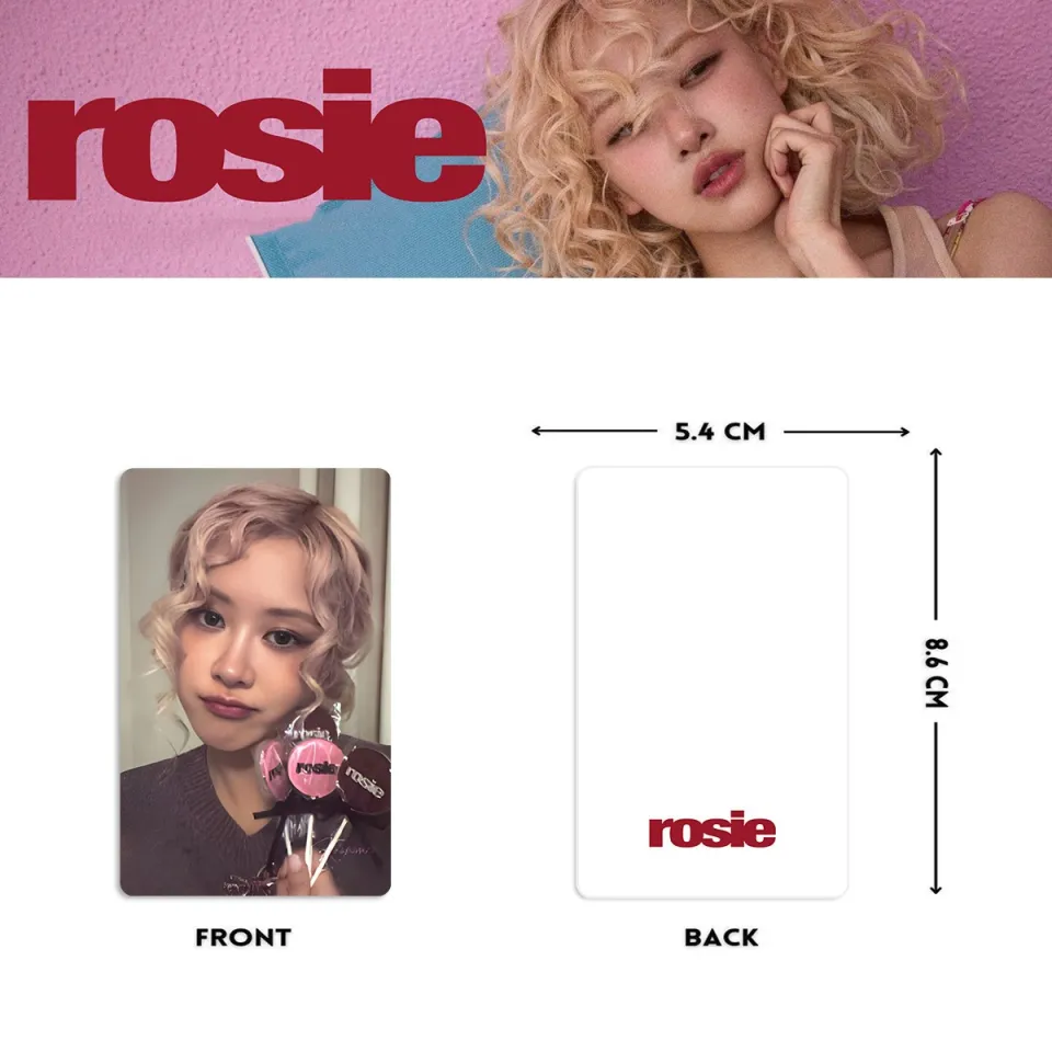 ROSE Solo Album Rosie Shanghai Pop Up YG Select Ktown4u PhotoCard