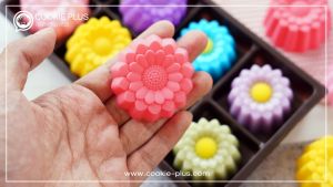 แม่พิมพ์วุ้น ดอกไม้ 5 CM พิมพ์ซิลิโคน ทำขนม วุ้นกะทิ พิมพ์ขนมชั้น พิมพ์อาลัว