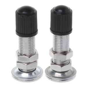 2 Pcs Zinc Alloy Bike Tyre Valves Lengthened Inner Tire Valves Repalcement Mountain Bike Tyre Valves Bike Parts