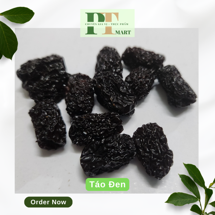 Táo Đen (Táo Tàu) dày thịt, dẻo mềm, ngọt. Nấu chè táo tàu trứng gà ...