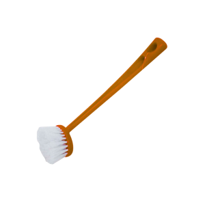Small Stiff Bristle Cleaning Brush With Long Handle for Household Heavy Duty Scrubbing Use