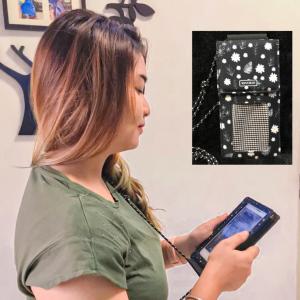 Dompet HP ID Card Holder phone kalung gantung leher levotel