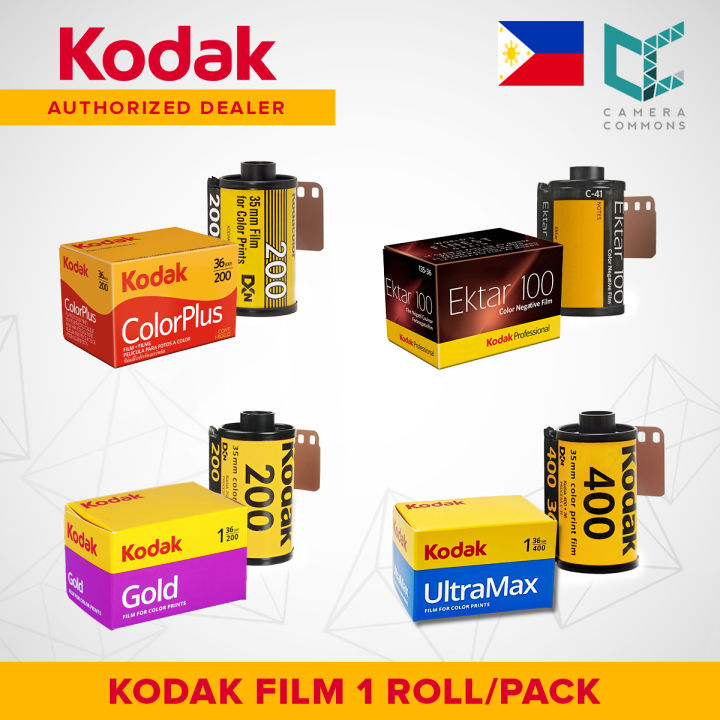 Kodak Films ColorPlus 200 ISO Color Print Negative Film 35mm 36