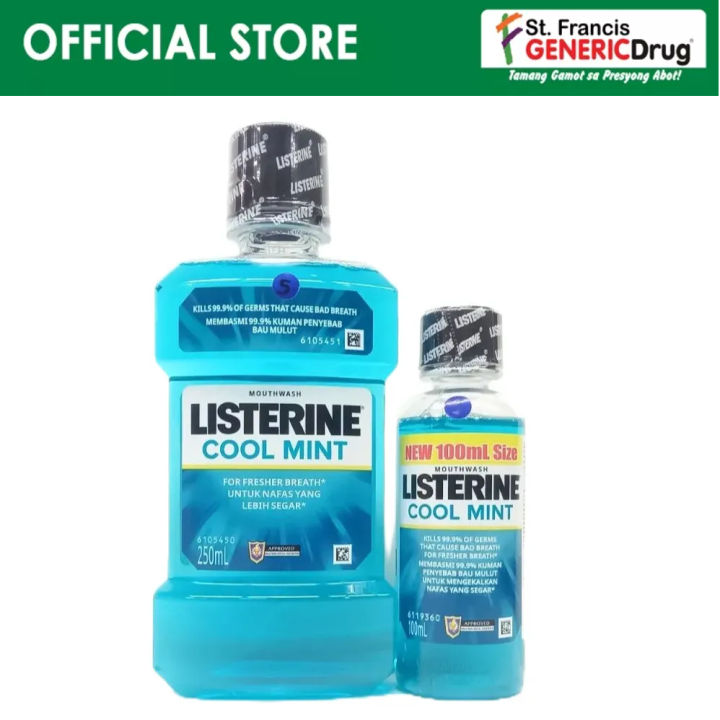 Listerine ® Mouthwash Cool Mint | Lazada PH