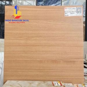 Granit lantai corak kayu brown 60x60 Concord Florida brown wood