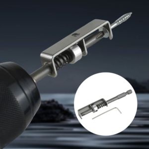 COOLCELLS Anti-Drop Screw Bit Holder Spring Positioning Wear Resist Bit Retaining Adapter Adapter Universal Quick Release Attachment Garage Repair