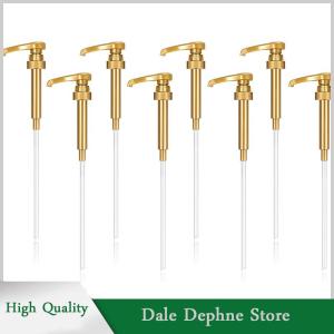 [Dale Dephne] 1PC Syrup bơm Dispenser thay thế nước sốt áp lực vòi phun chai bơm container cho cà phê nhà bếp gia vị chất lỏng
