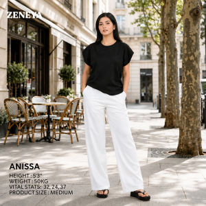 Zeneya Drape Batwing Shirt for Women Loose Fit Casual Blouse Soft Lightweight Fabric Relaxed Oversized Top Elegant Office Wear Korean Fashion Modest Everyday Stylish Ladies Shirt