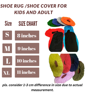 JHO QUALITY SHOE RUG  | SHOE COVER FOR KIDS & ADULT